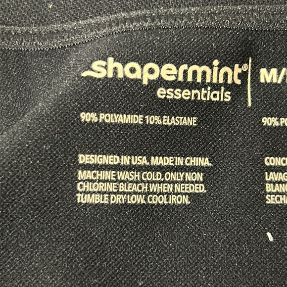 Shapermint Essentials All Day Every Day Shaping Scoop Neck Cami Black - Picture 9 of 12